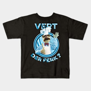 vert der ferk retro style Kids T-Shirt